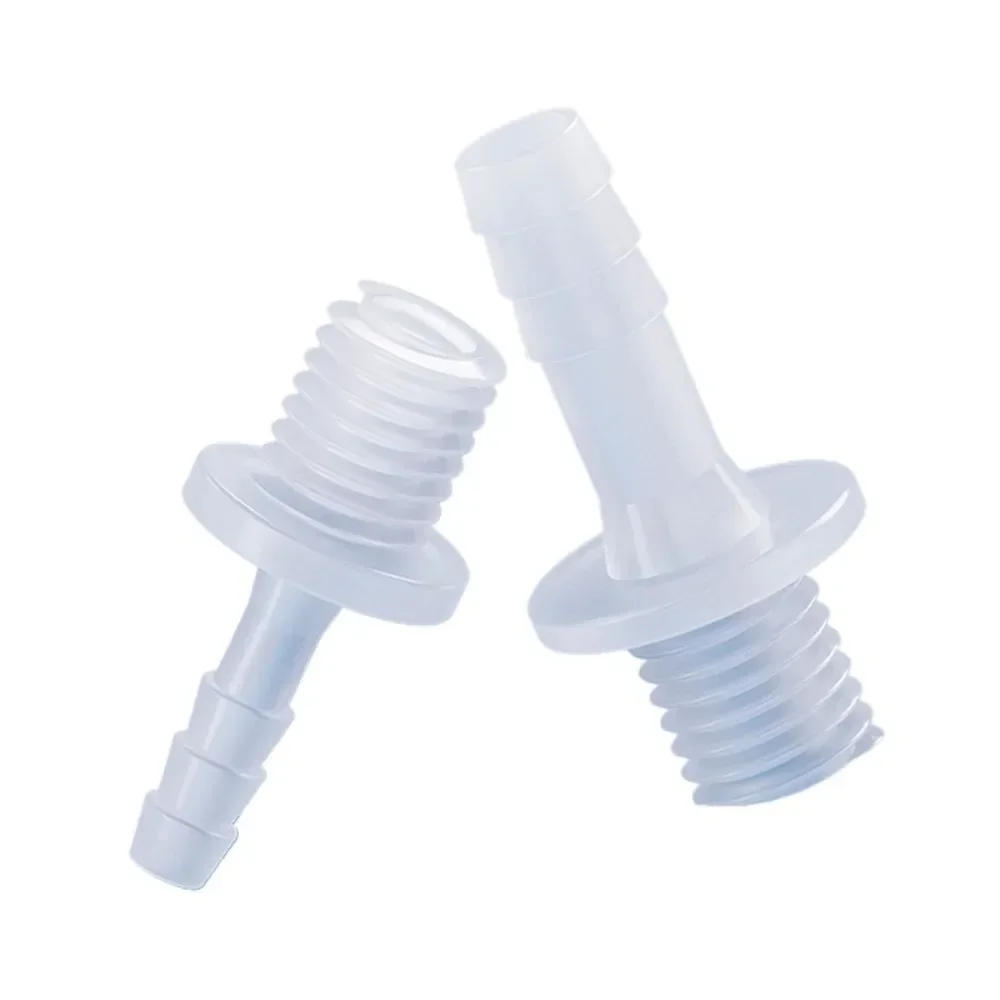 M5 M6 M8 M10 M12 M16 M-threaded Plastic Pagoda Joint External Tooth Pagoda Direct Male Thread Pagoda Docking Hose Joint 5 Pcs