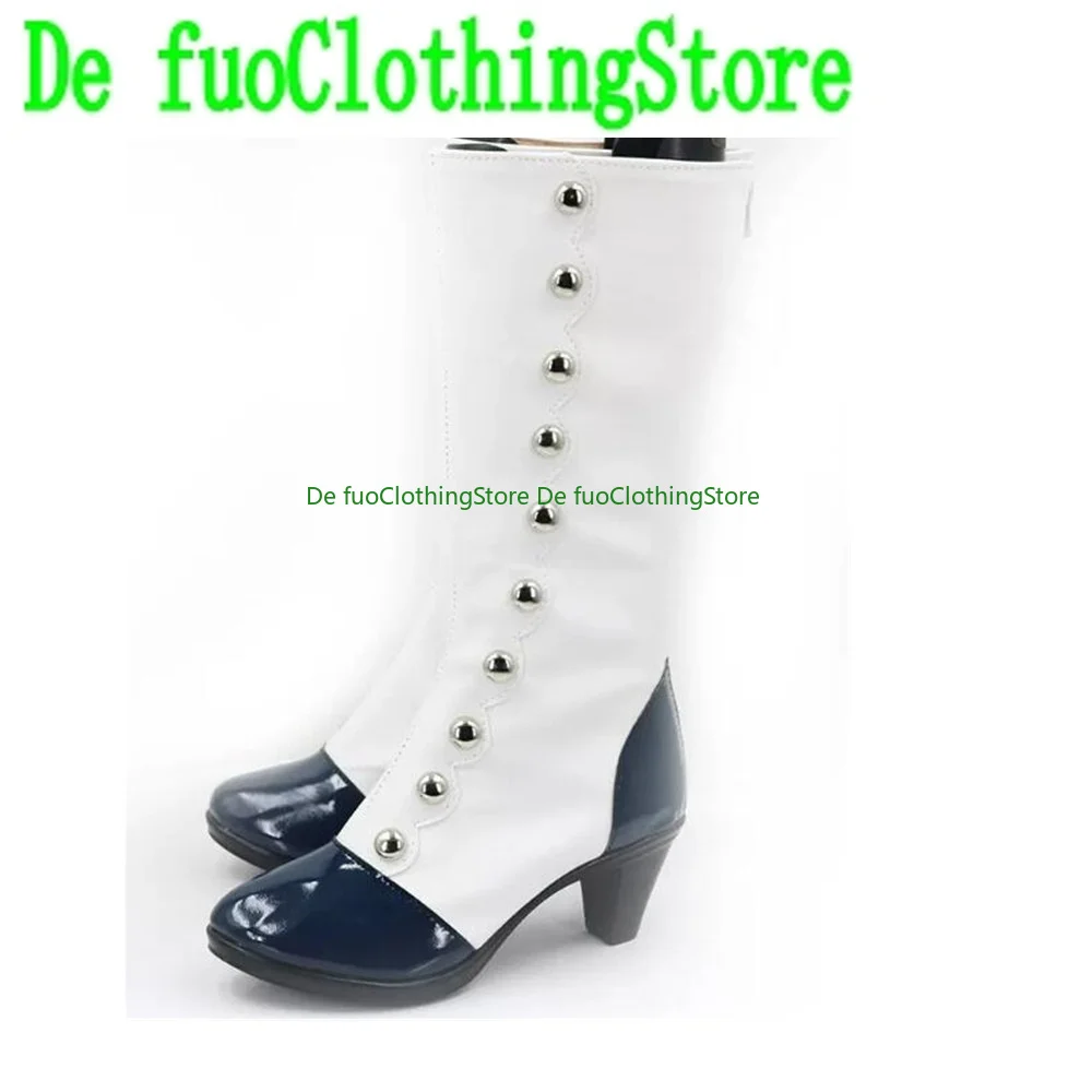 Defuo Phantomhive Black Butler Cosplay Shoes Boots Game Anime Party Halloween Chritmas Shoes Store