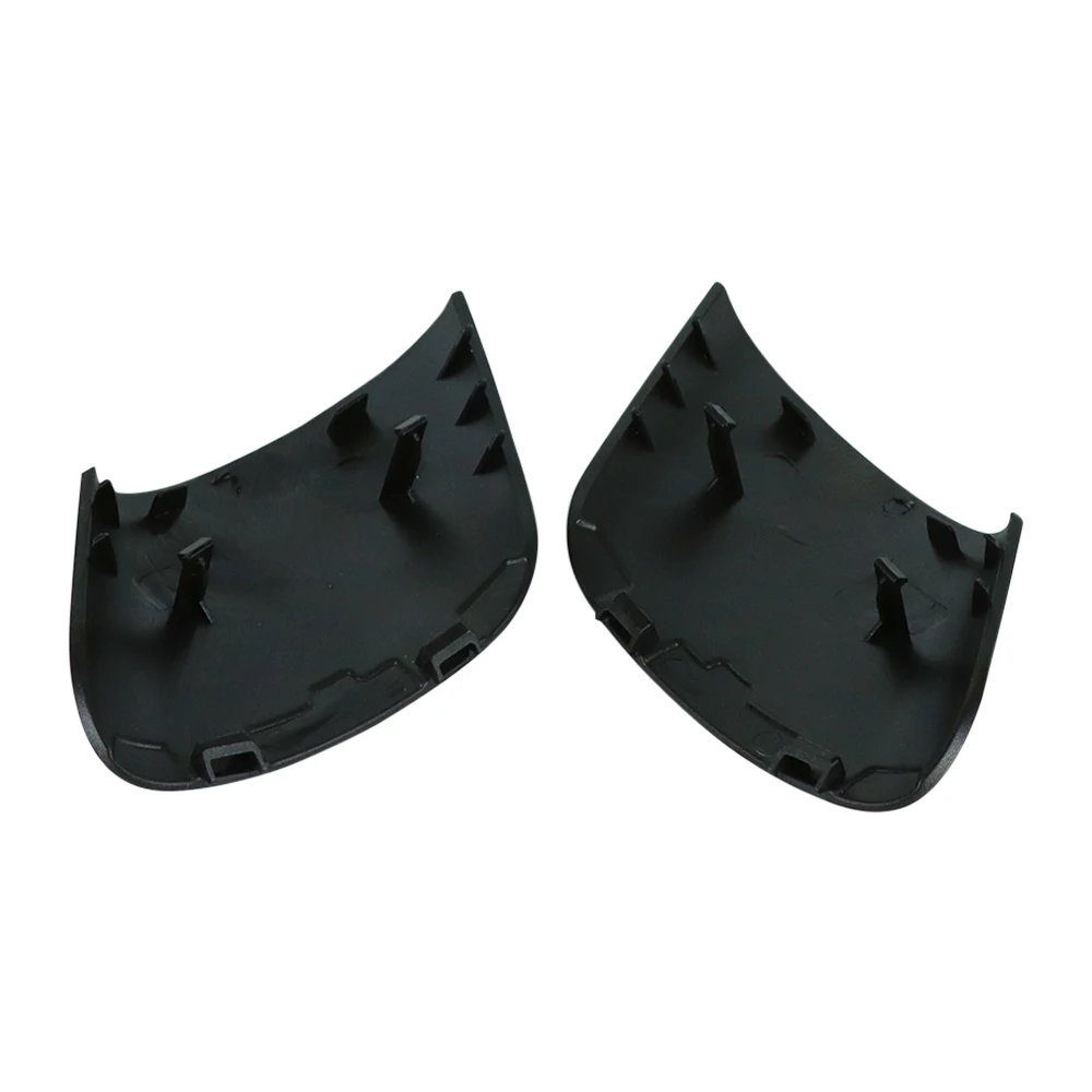 1pc Rearview Mirror Cover For Fiat Grand Punto 735596884 Rear View Mirror Cover Black Car Side Door Rearview Cap Car Accessories