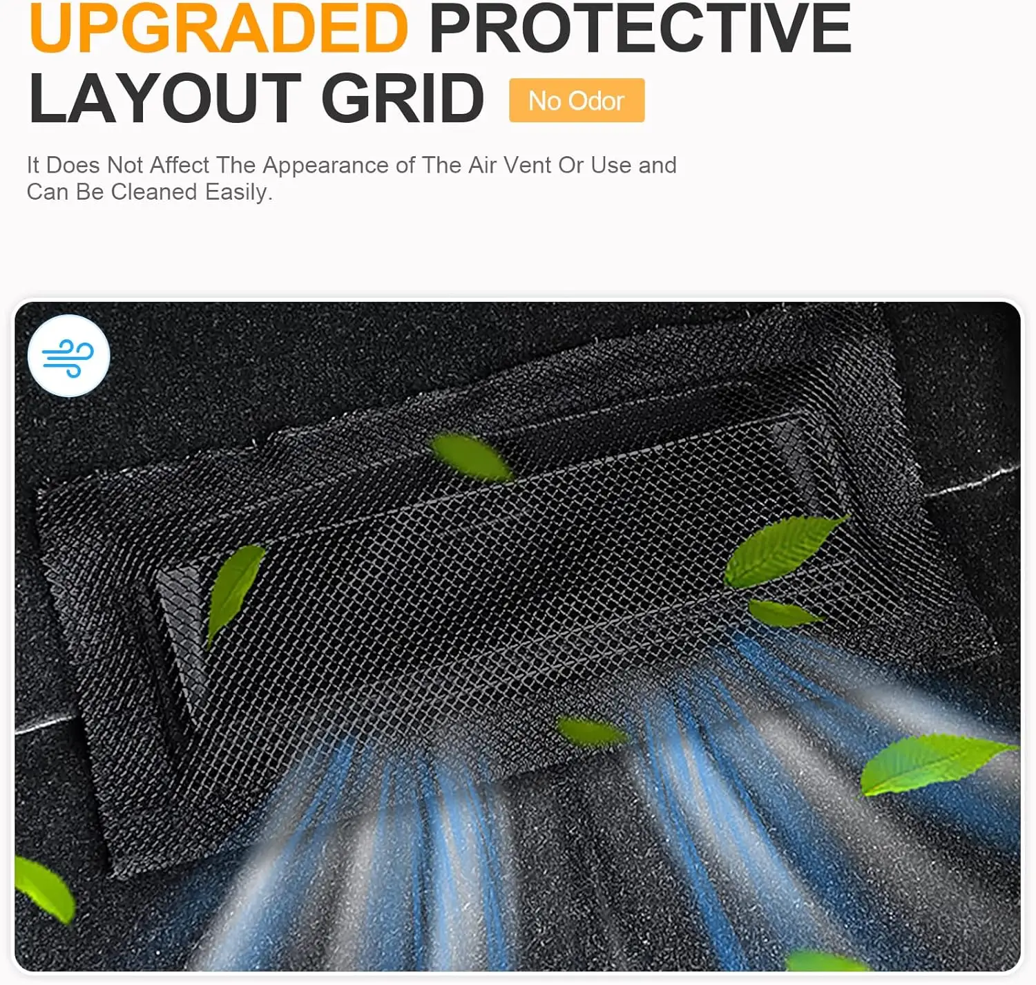 Für Tesla Model Y Launch 2025-2020 Modell 3 Highland Auto-Luftauslass unter dem Sitz Schutzhülle Vent Mesh Filter Zubehör