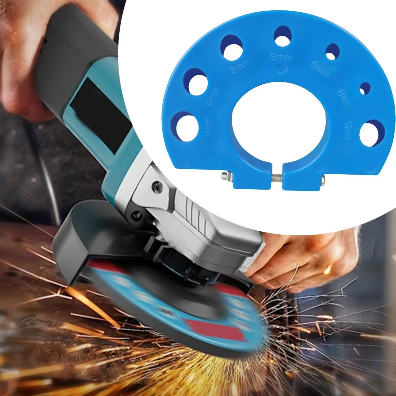 Drill Bit Sharpening Tool Easy Installation Sturdy Spare Part Drill Bracket
