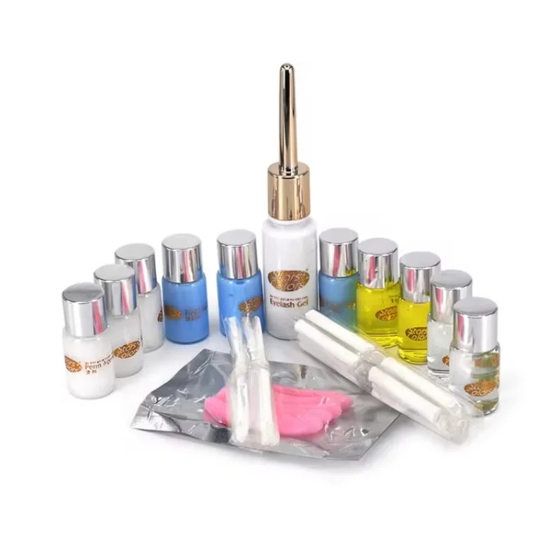 Professionele Permanent Lotion Wimperpermit Kit Curling Wave Wimpers Lift Set Wimper Make-Up Korea Professionele Wimper Perming Set