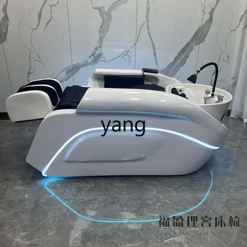 CXT electric smart shampoo bed barber shop hair shop semi-automatic flushing bed