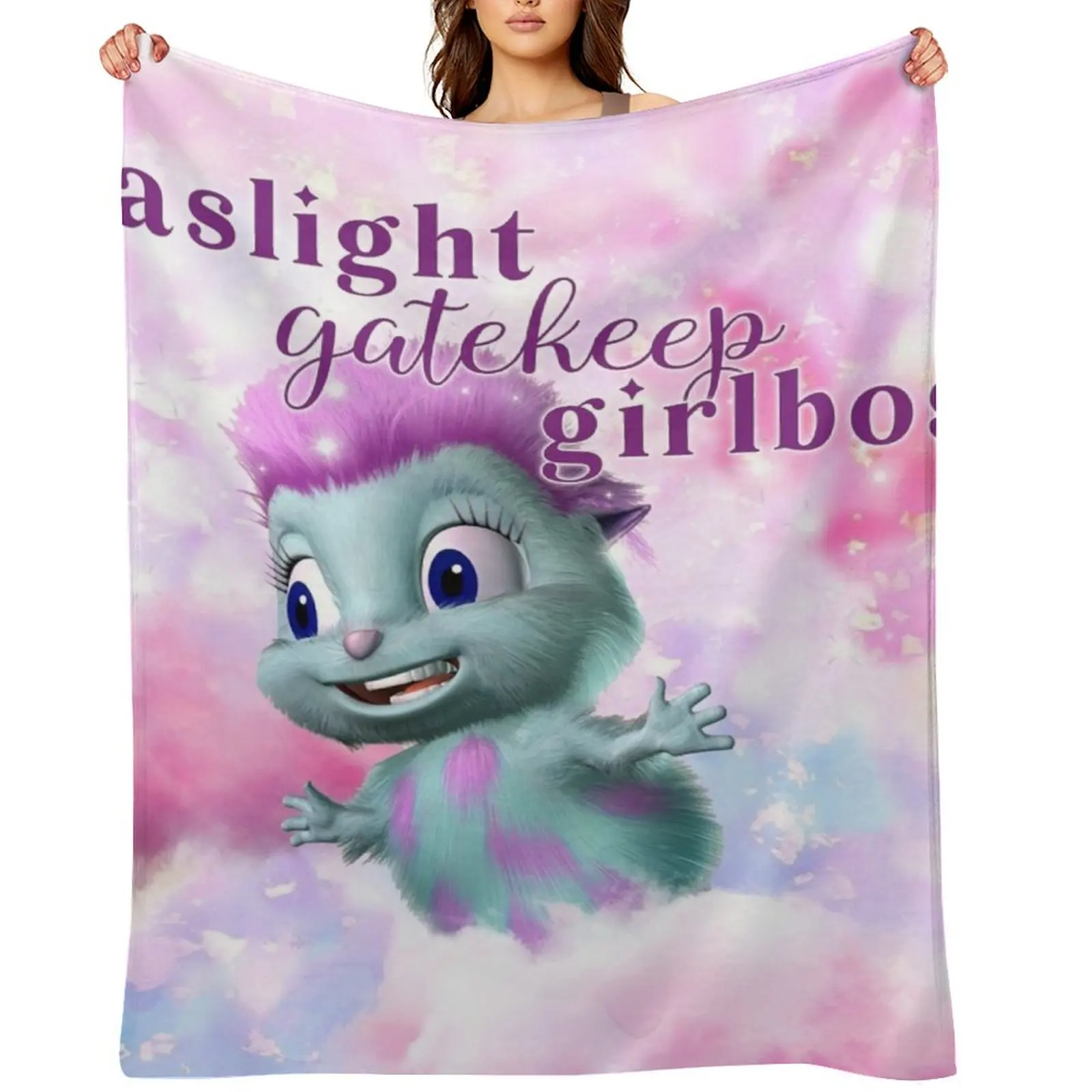 

Bibble beliefs -Happiness Throw Blanket Kid'S Bed anime Designers Blankets