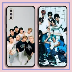 Kpop S-Stray K-custodia per telefono per bambini per Samsung Galaxy A13,A21s,A22,A31,A32,A52,A53,A71,A80,A91 Cover nera