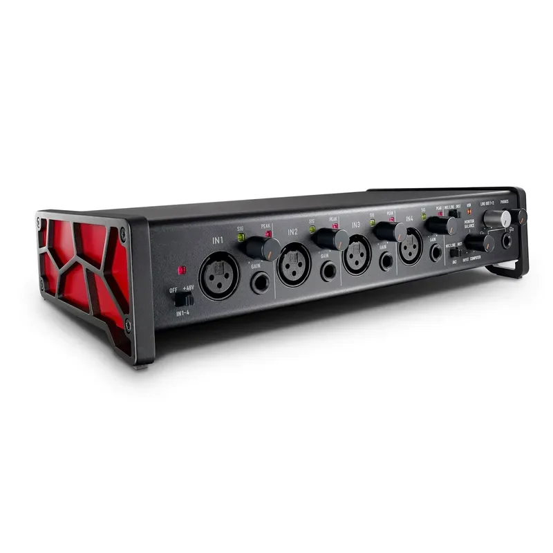for Multi-functional USB Audio Interface 4 In 4 Out for Various Multimedia Production Environment IOS Sound Card