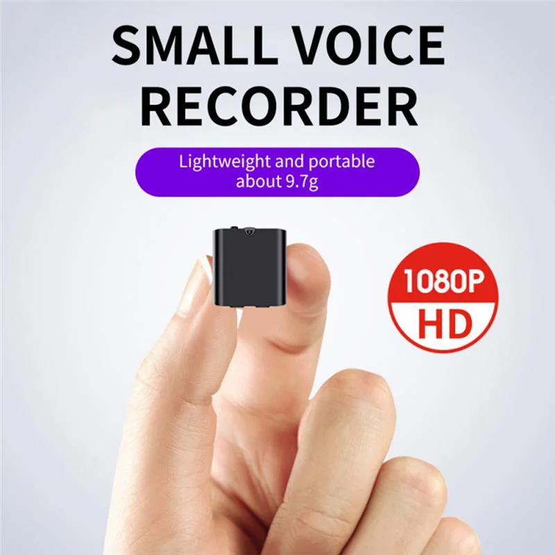 

Excellent-Voice Control Recorder 30 Days Standby Recording Aluminum Alloy Body HD Digital Voice Recorder 8G