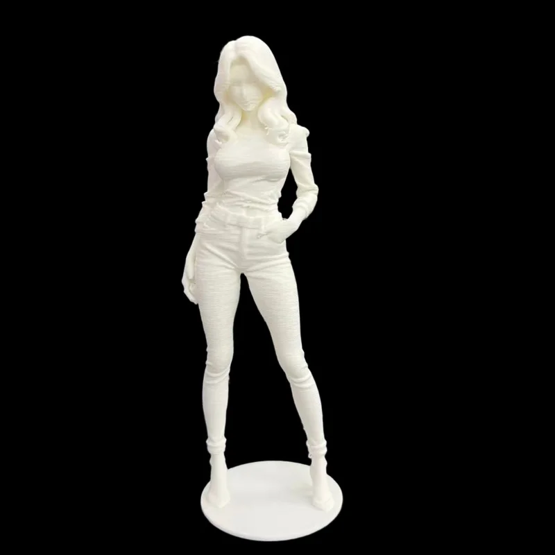 Desktop Display Ornament Collectible Gift NEW 3D Print Statue Skinny Jeans Pure Desire Character Model for Anime Otaku Hobbyists