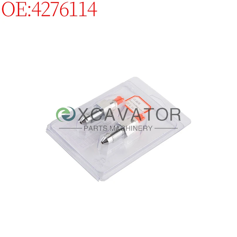 

4276114 Chain Nozzle (2 Pack) for Hitachi EX55 EX45 EX70 Excavator Accessories Construction Machinery Parts