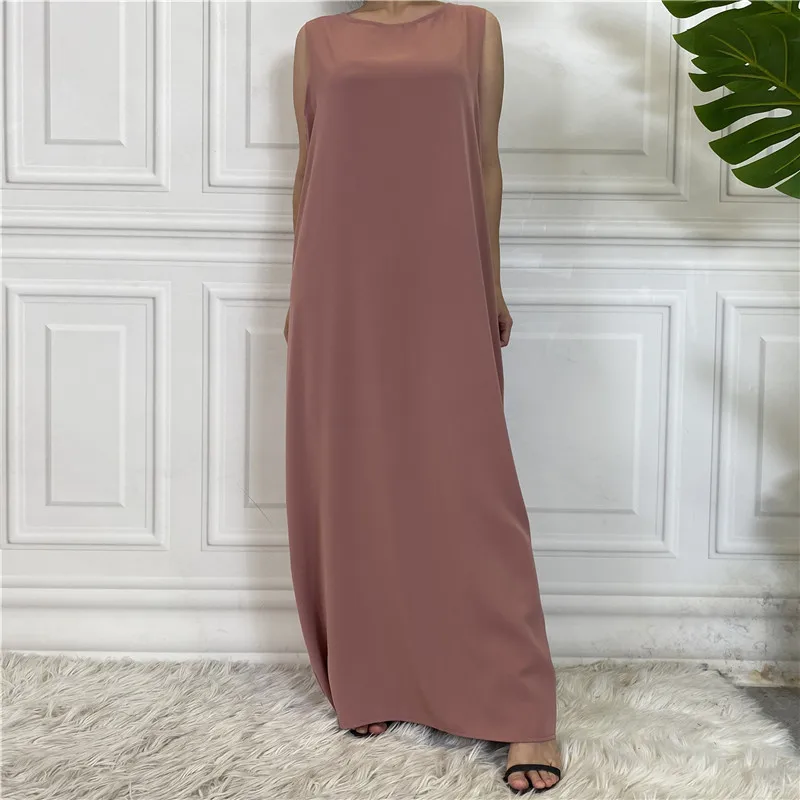 Modest Sleeveless Maxi Abaya Dress product image