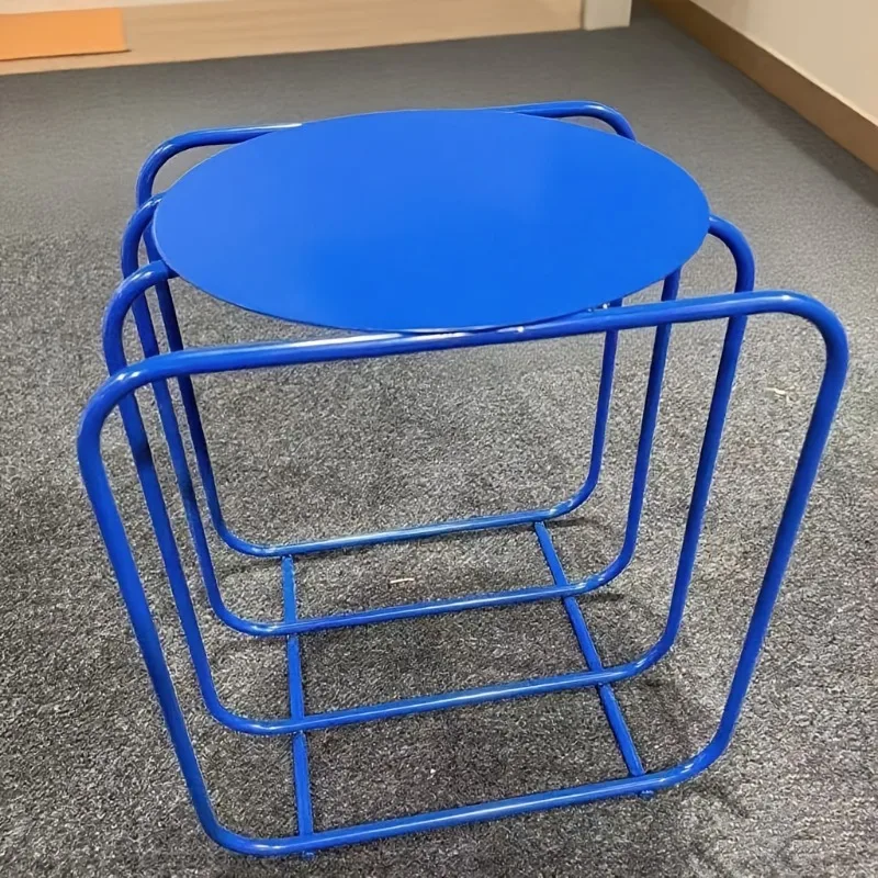 حافة الحديد المطاوع بالرياح الدوبامين عدد قليل من غرفة المعيشة الصغيرة لا تشغل الخزانة المنزلية بجانب السرير زاوية معدنية قليلة #4