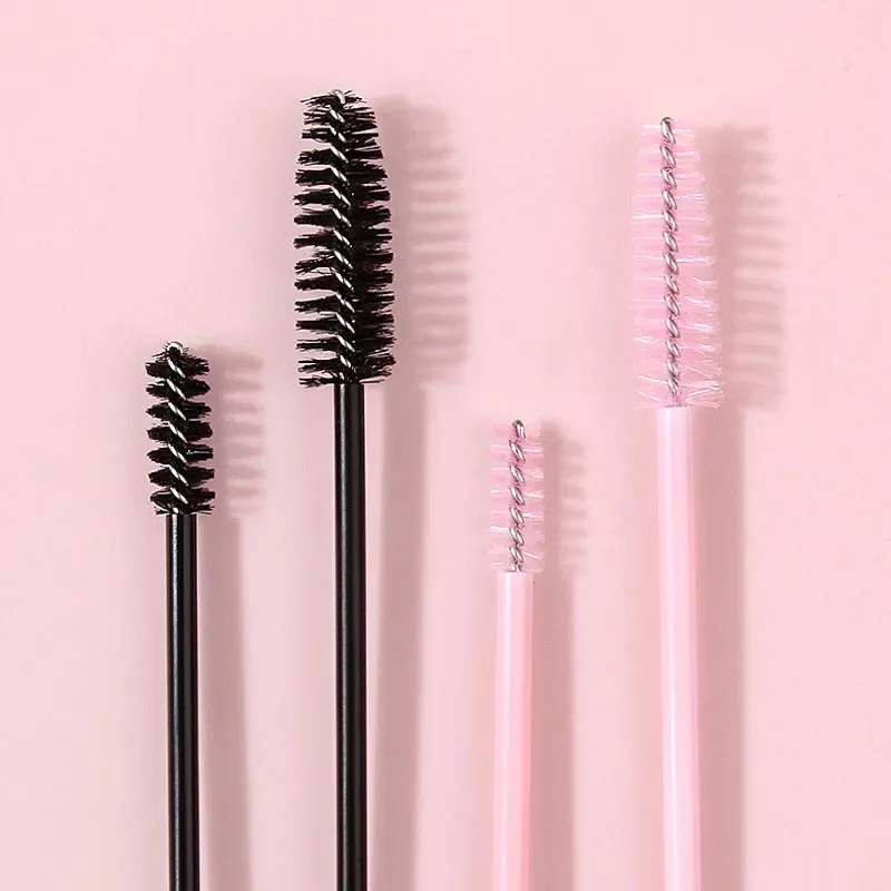 Karsyngirl 20/40/80Pcs Double Headed Disposable Eyelash Brush Eyelashes Extension Eyebrow Brush Mascara Wands Applicator Makeup