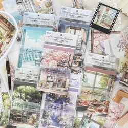 Yoofun 30 yaprak yaratıcı malzeme kağıt dekoratif günlüğü albümü Scrapbooking arka plan kağıt kolaj önemsiz dergisi malzemeleri