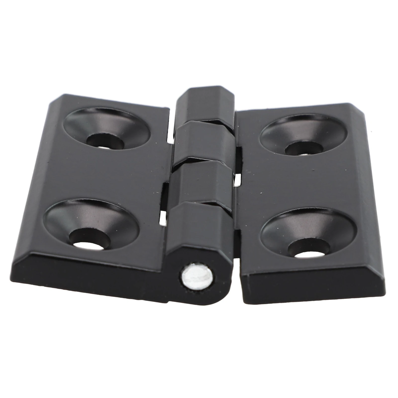 1 pz nero Butt cerniere cerniere per porte in metallo armadio scatola di alluminio Backflap capannone porta Hardware 40mm 50mm 60mm