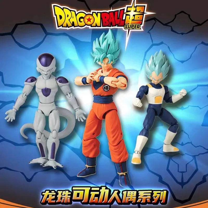 

Bandai натуральная Dragon Ball аниме статуя Vegeta Broly Son Goku фигурка игрушки модель подарки для мальчика Коллекционная