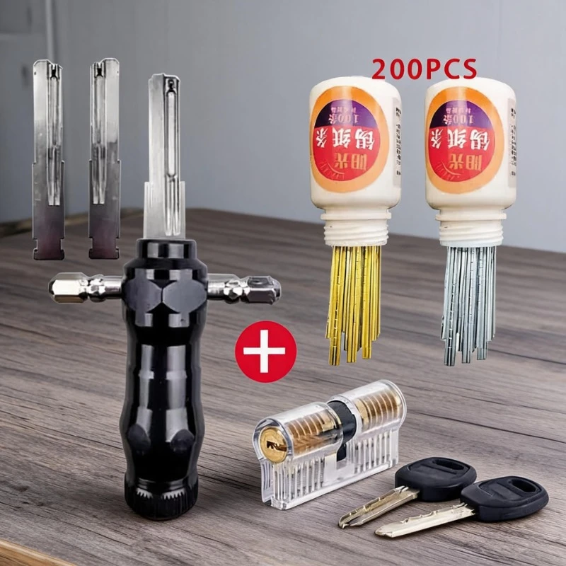 1 Set for Ghost Hand Kabbah Speed Storm Tool High Quality Stainless Steel for Locksmith Professional DIY Hand Tool
