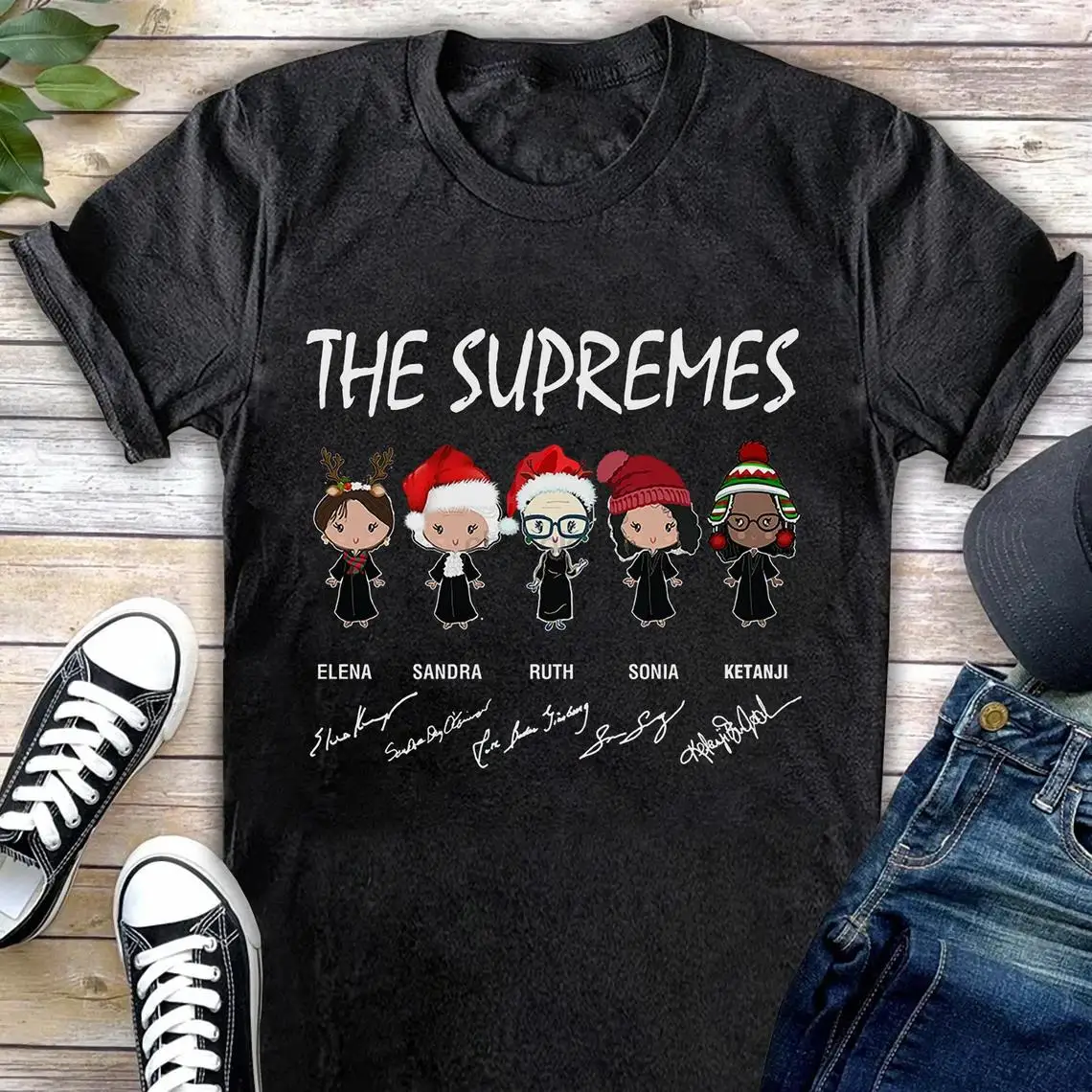 The Supremes Elena Sandra Ruth Sonia Ketanji Christmas Gift Shirt