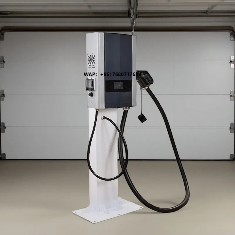 For Commercial Use DC 7KW Electric Vehicles Charging Station ODM OEM CCS GBT ChadeMO Fast Floor Mount EV Charger Pile