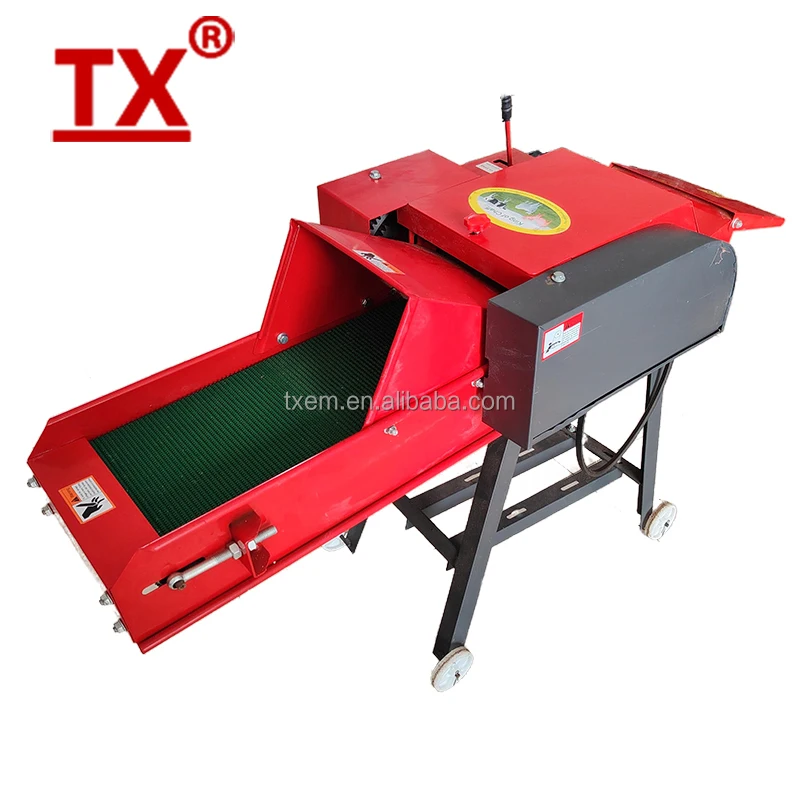 TX Multifunctional Automatic Agricultural Machinery Conveyor Belt Cut Grass Cutter Chaff Cutter Machine Animal Feed