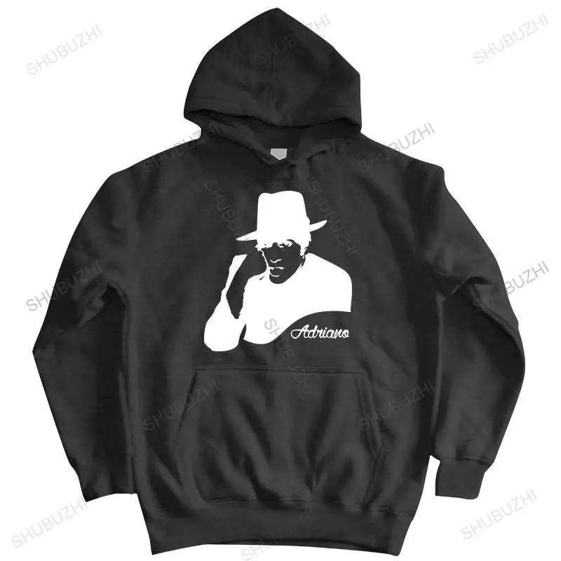 

homme cotton hoodies zipper Uomo Adriano Celentano men shubuzhi brand winter hoody