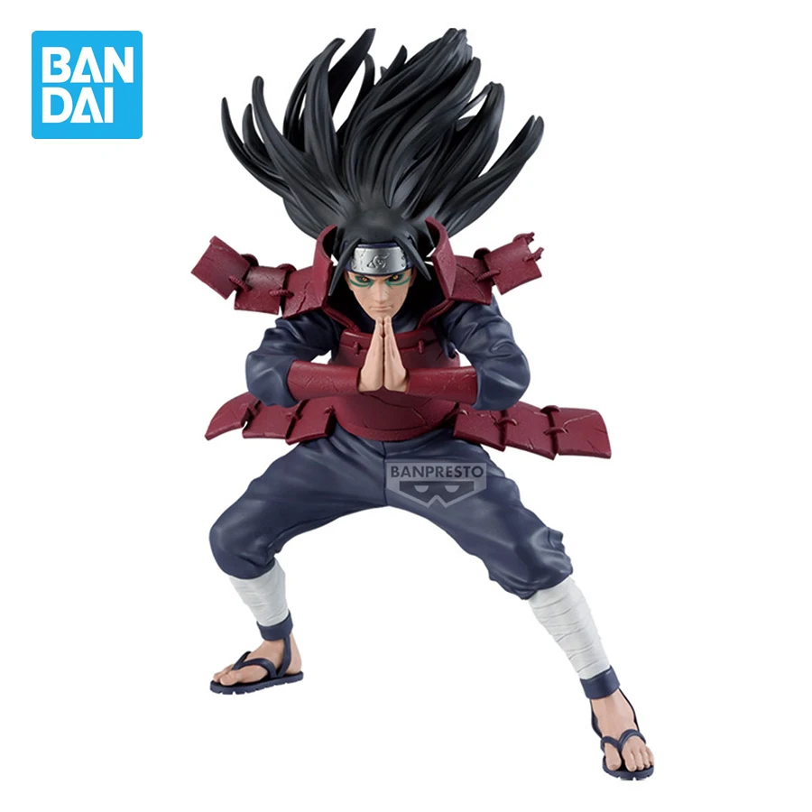 Banpresto Naruto Shippuden Anime Figurines Vibration Stars Senju Hashirama PVC Action Figures Figurals Collectible Model Toys