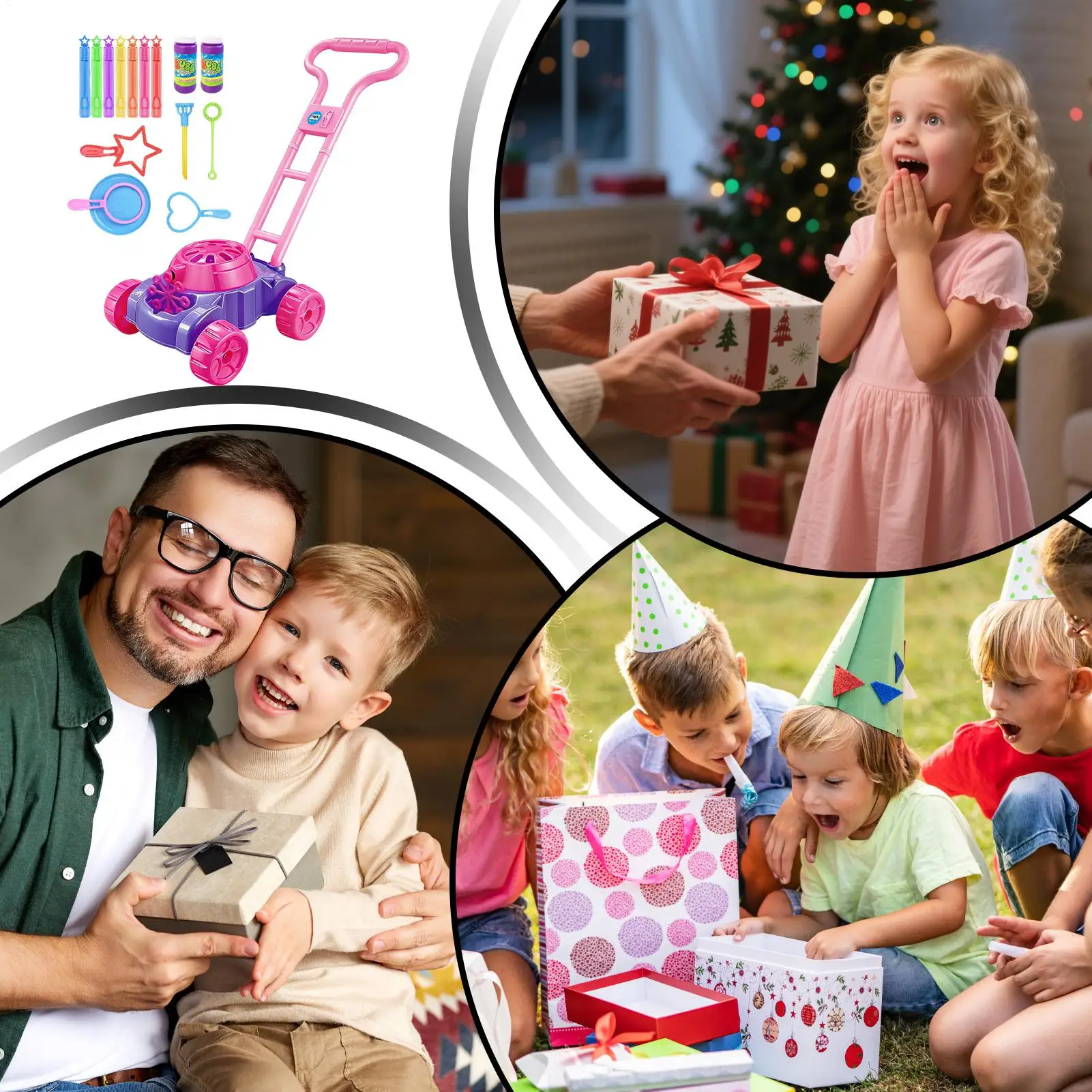 Grasmaaier Bubble Machine Fantasiespel Party Favor Achtertuin Spel Bubble Machine Voor Kinderen Voor Kleuters Kinderen Jongens Meisjes