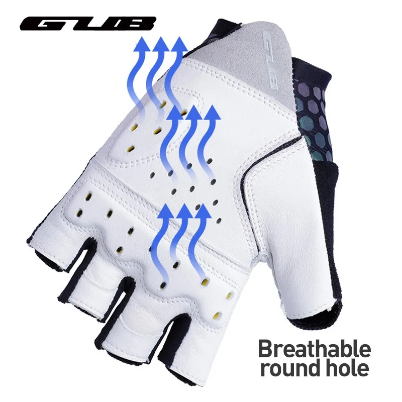 GUB Cycling Half Finger Bike Gloves Shockproof Wear Resistant Breathable MTB Road Bicycle Sports Gloves Men Women Bike Equipment