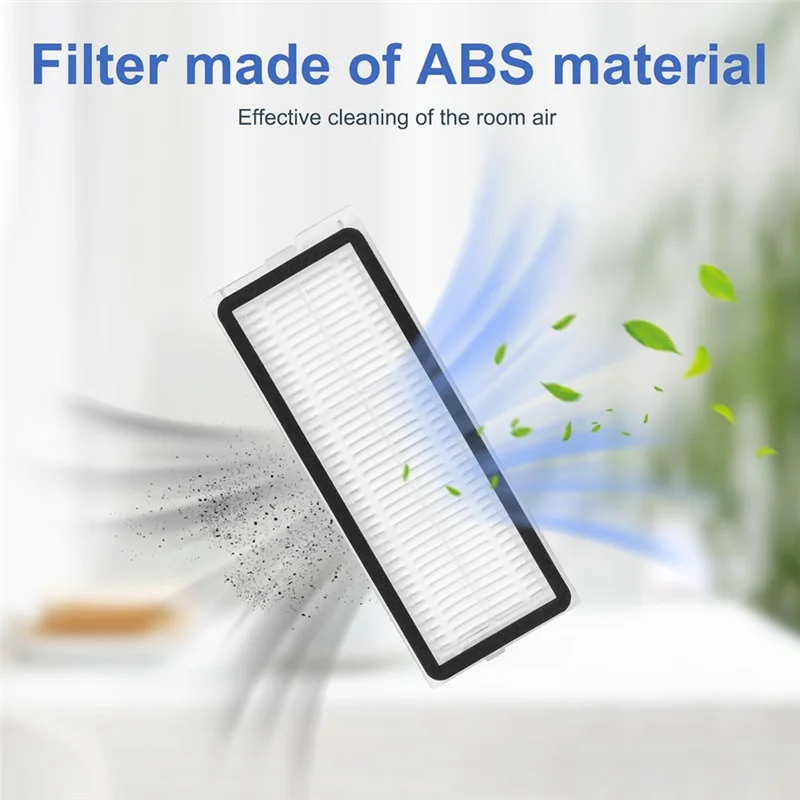 B47B-Accessories Kit For Roborock Qrevo Maxv/Qrevo Pro/Qrevo S Robot Vacuum Cleaner Replacement Parts Mop Pads HEPA Filters
