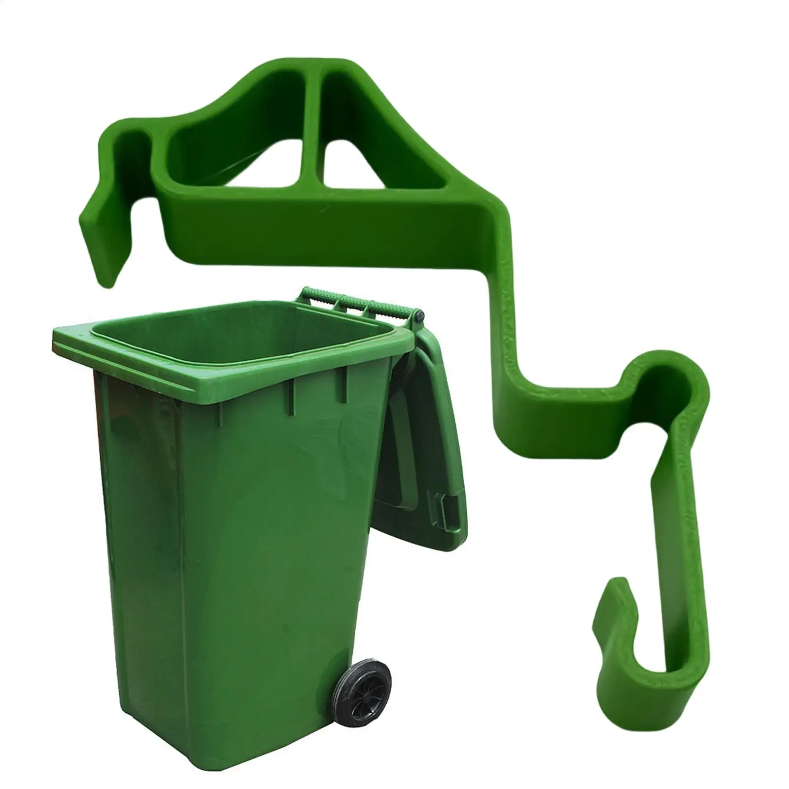 Garbage Can Lid Support Waste Bin Spacer Clamp Garbage Bin Air Circulation Accessory for Kitchen Restaurant Apartment Park