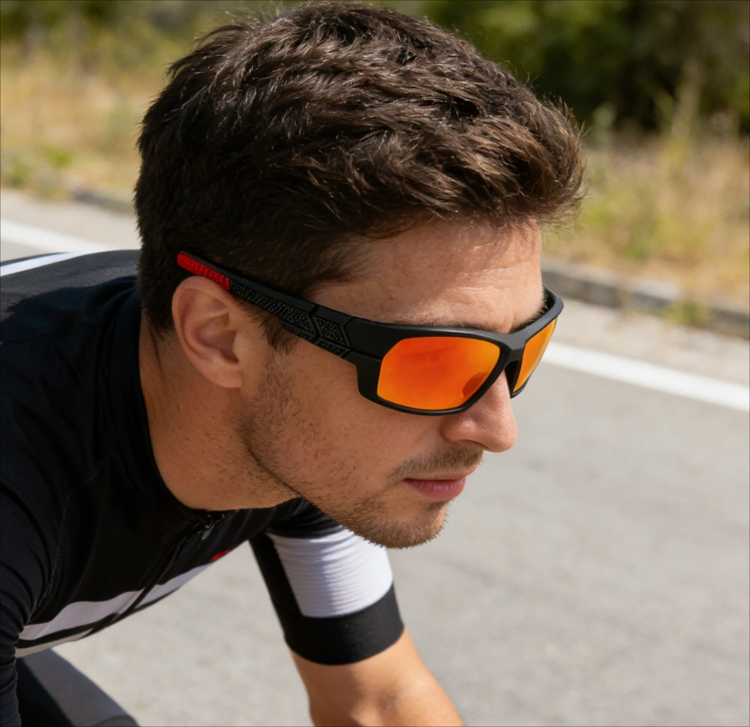 

Унисекс-очки для спорта квадратной формы из TR90 - поляризованные, с защитой от УФ400, ветрозащитные, для велоспорта и путешествий