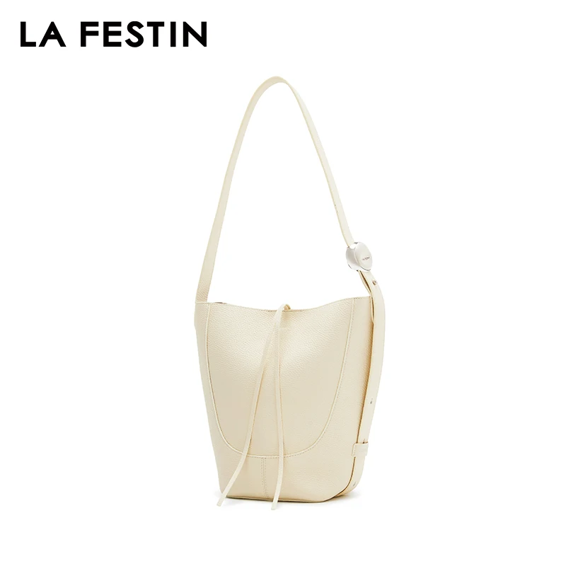 LA FESTIN Original Luxury Bag Woman Leather Bag Fashion Handbag Casual Large Capacity Shoulder Bags 2024 New Style Shopping Bag