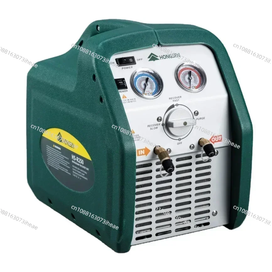 HONGSEN High-Efficiency Refrigerant Recovery Machine, Suitable for Common Refrigerants R250F R500F