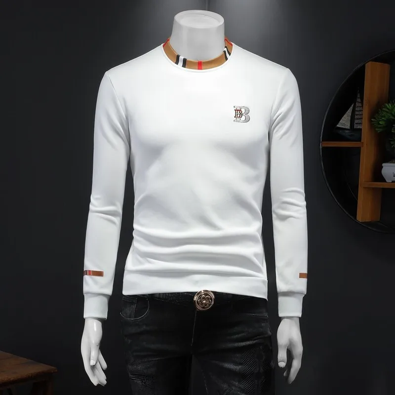 

Мужская модная толстовка с вышивкой, повседневная, свободного кроя, из смесового хлопка и полиэстера, для осени и весны