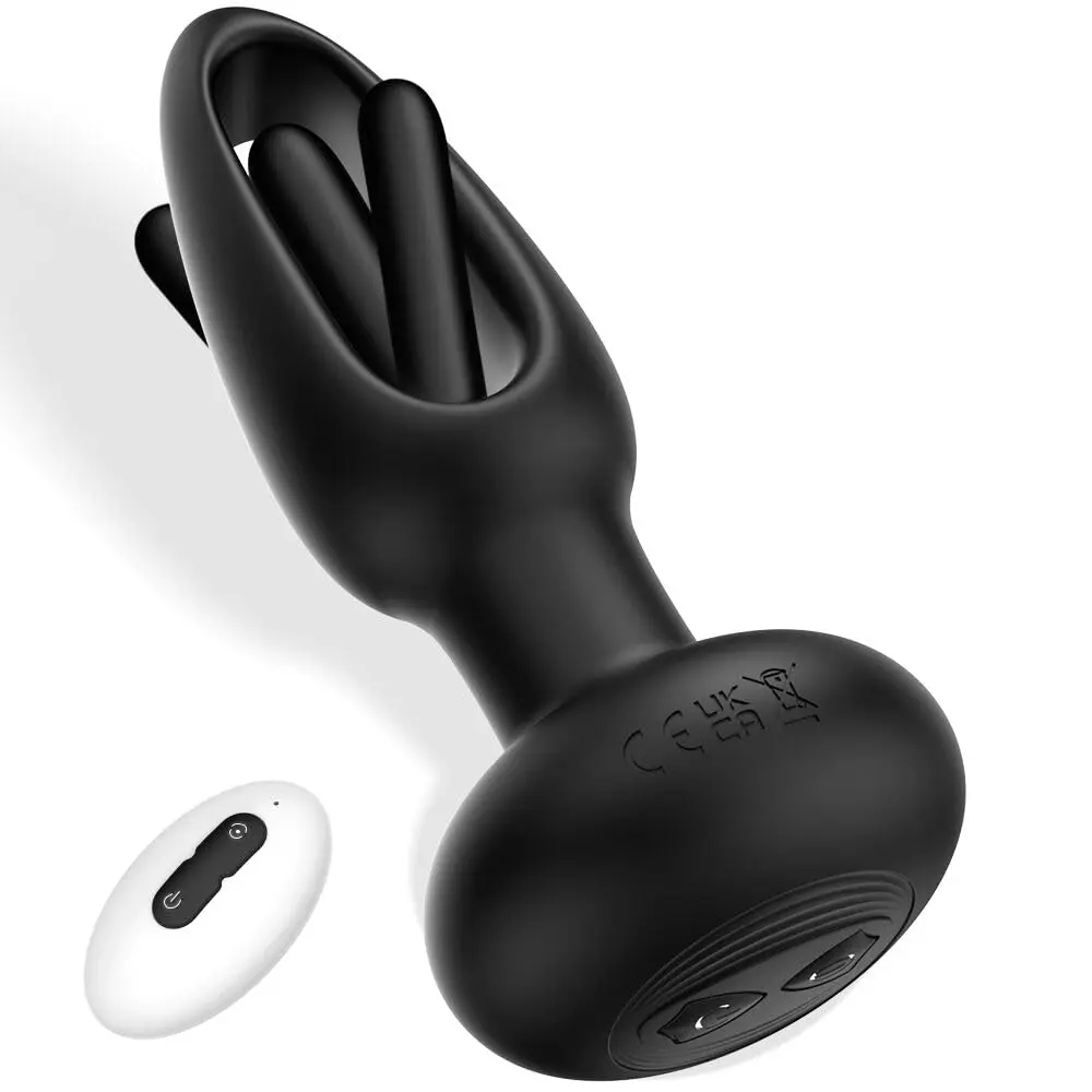 

Anal Sex Vibrating Butt Plug, Anal Plug Adult Sex Toys for Men Vibrator Stimulator with Powerful Flapping Modes, Prostate Mass