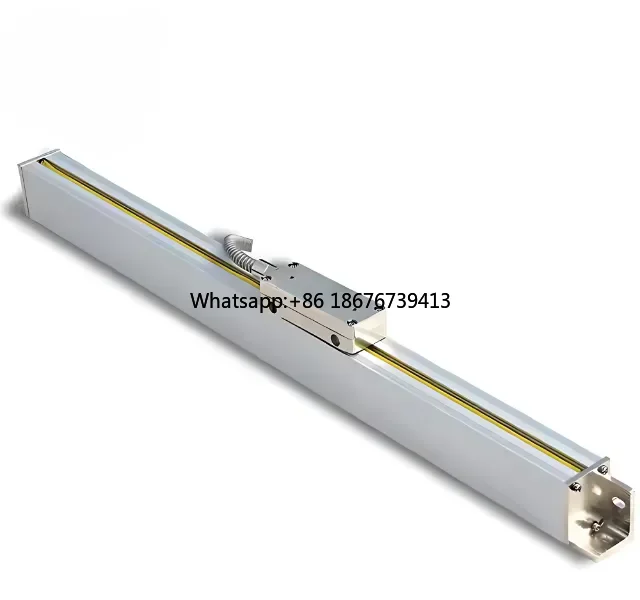 RLC Series Optical Linear Scale 1000-3000mm High Precision 20m Pitch 5m Resolution Grating Ruler for CNC Machine Tools