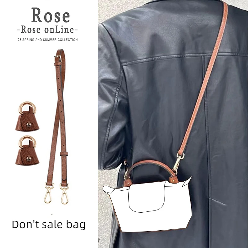 Bag Strap For Longchamp Mini Bag Free Punching Modification Transformation Accessories for Mini Bag Shoulder Strap