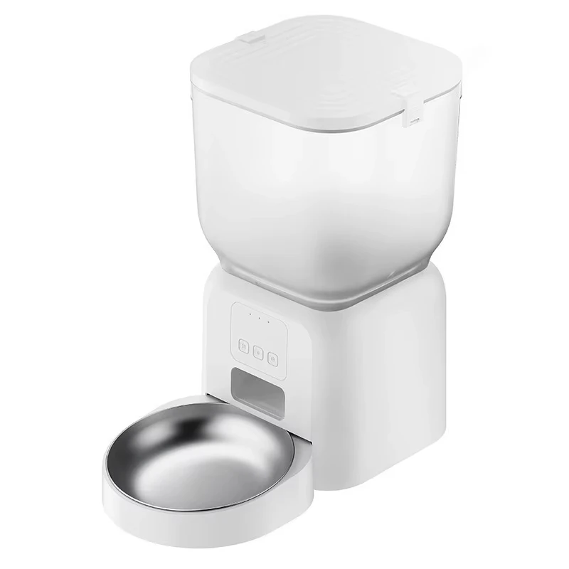 

Auto Cat Feeder and Dog Hydration Station Combined Plastic Automatic Pet Feeder Charge Source