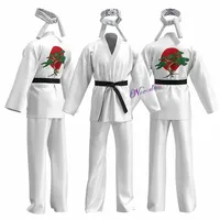 Anime Game KOF Cosplay Costume Cobra Kai Val Armorr Karate Uniform Taekwondo Clothing for Man Kids Gladiator Role Play Costume