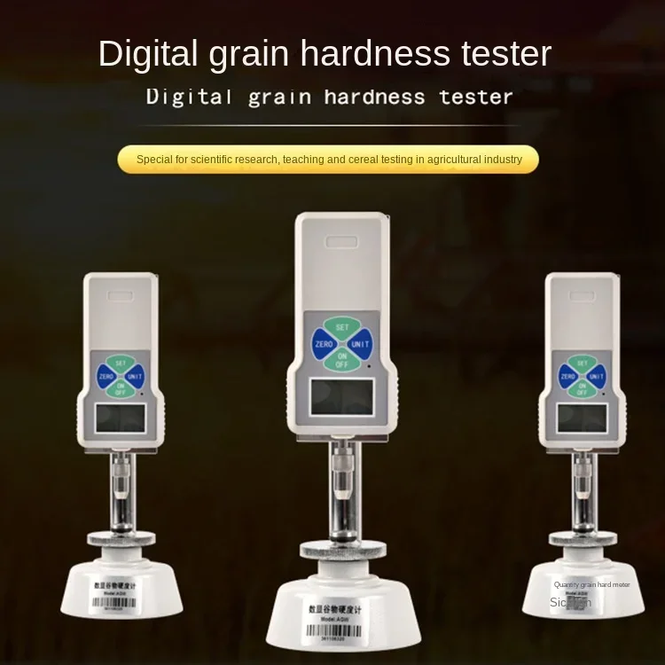 Digital Display Grain Hardness Tester Desktop Feed Rice Soybean Rice Pearl High Precision Hardness Tester