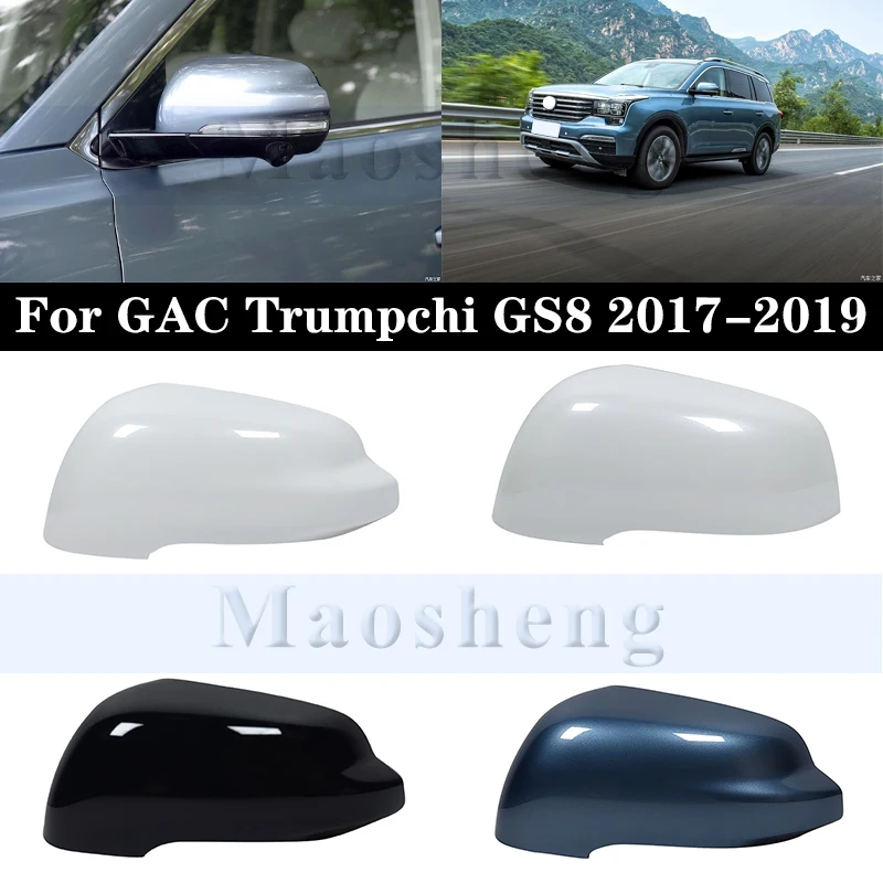 

Rearview Mirror Cover Side Reversing Mirror Caps For GAC Trumpchi GS8 2017-2019 Rear View Mirror Cover Trim Car Accessories