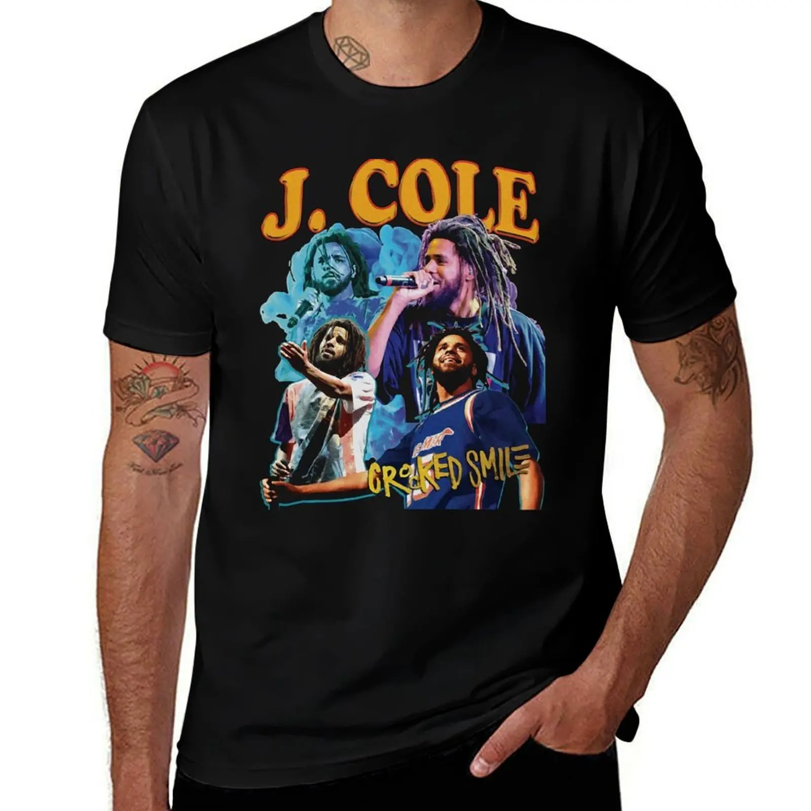 

Rap Cole Fans Art T-Shirt t shirt man plain t shirts designer T-Shirt