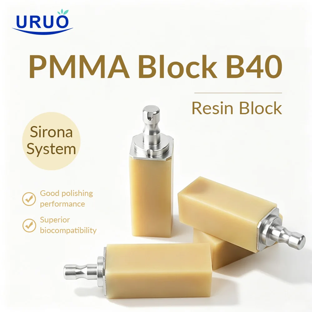 

Dental PMMA Block B40 Dentistry Resin Block Laboratory Supplies Dentist Materials Sirona System Monolayer Resin Block Cube