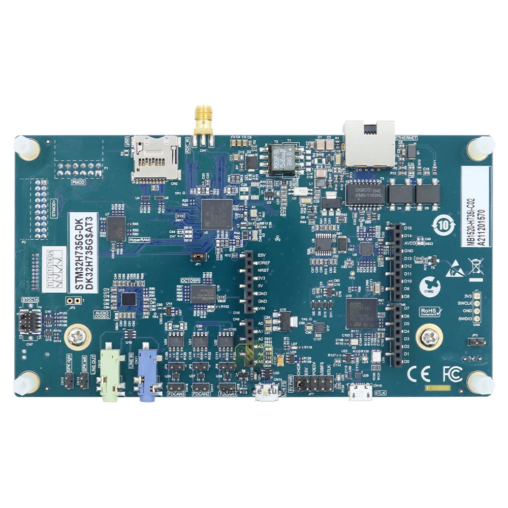 FOR STMicroelectronics STM32H735G-DK Discovery Kit STM32H7B3LIH6QU Cortex-M7 550MHz 1MB Flash 564KB RAM Board
