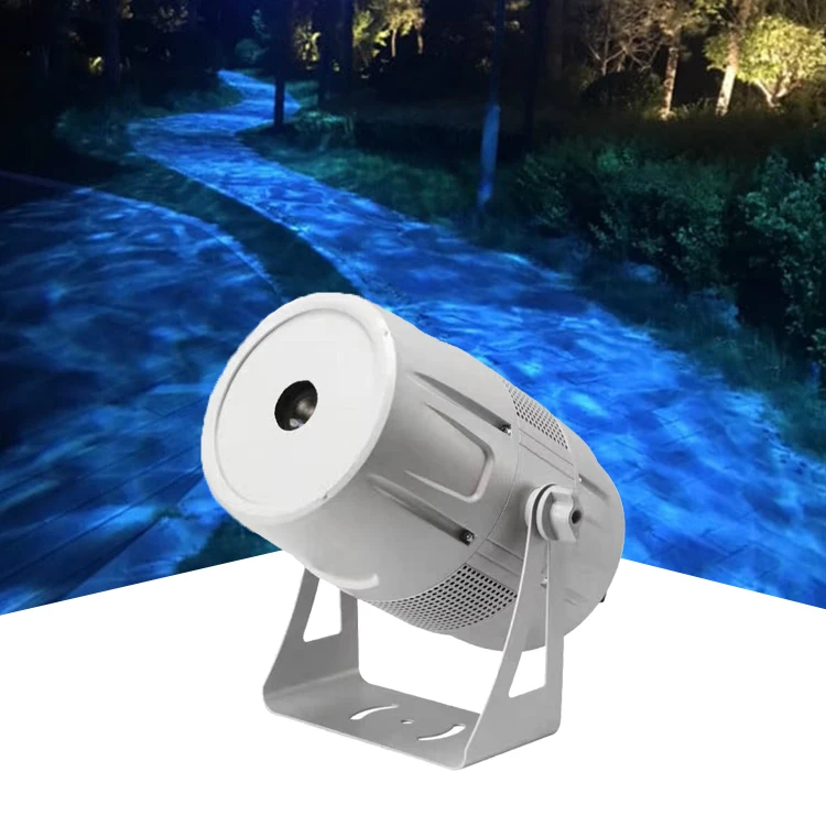 200w Waterproof  Outdoor Indoor Led Pattern Custom logo Ripple Water Wave Effect Lights