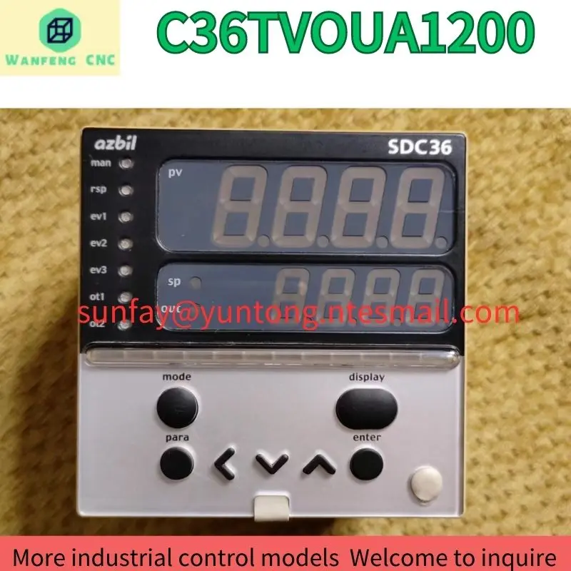 second-hand SDC36 temperature controller C36TVOUA1200 test OK Fast Shipping