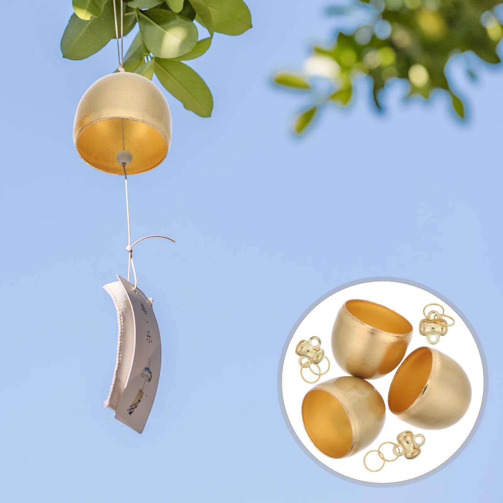 3 комплекта колокольчиков для создания ветровых звуков