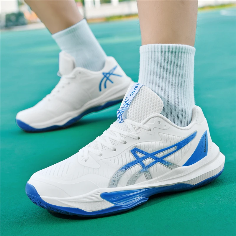 Badminton Shoes Men - Herren-Badminton-Schuhe, Paar-Outdoor-Schuhe, atmungsaktive Outdoor-Unisex-Sneaker, Handballschuhe, Damen-Volleyballschuhe,