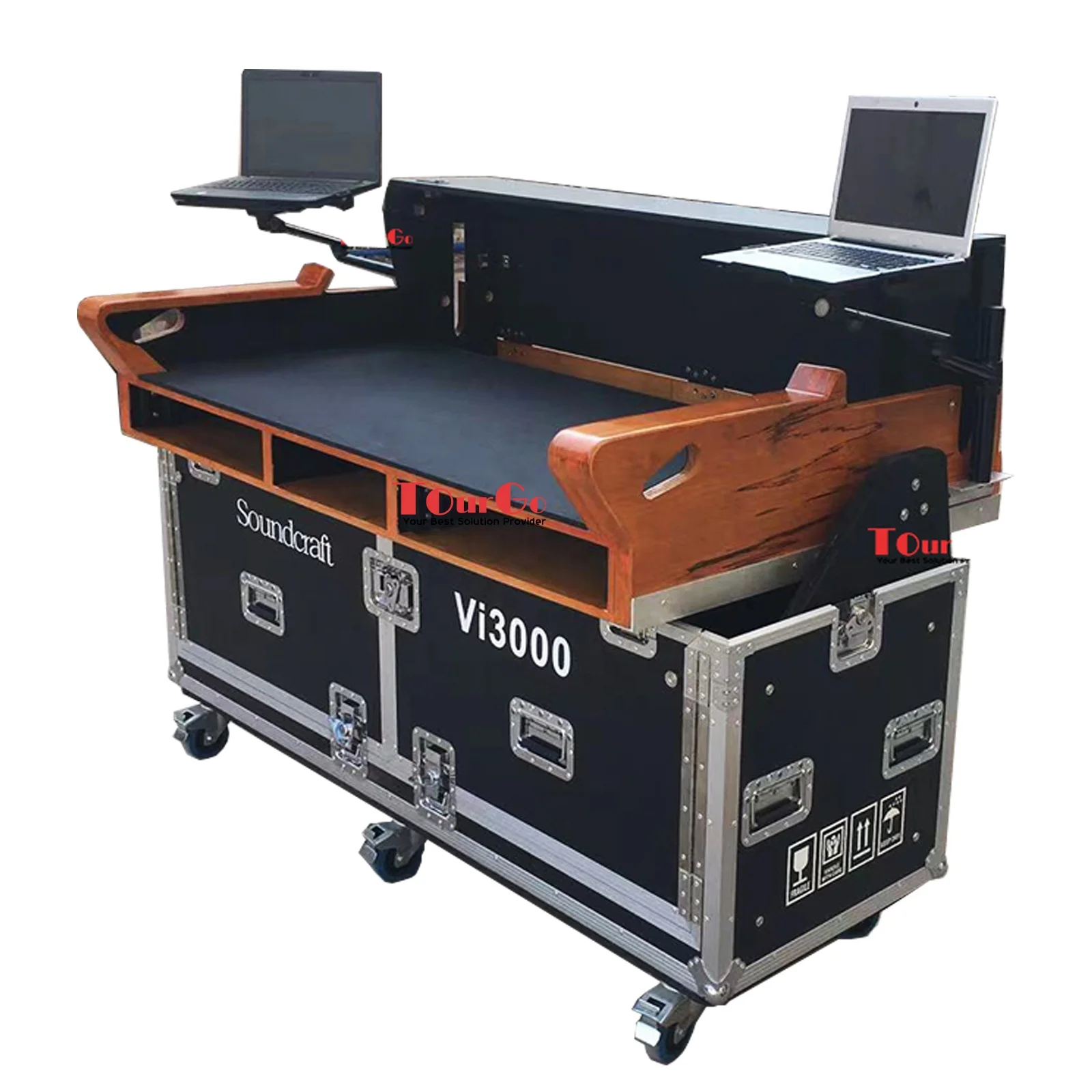 

Event Portable Audio Studio Flip Flight Road Mixer Case for Soundcraft V13000