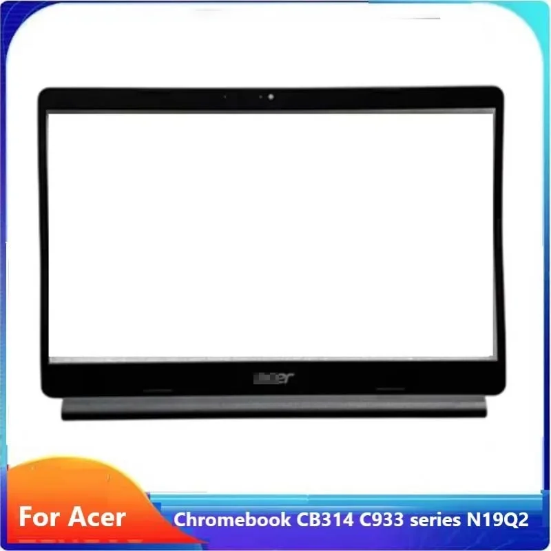 Imagem -03 - Inferior do Portátil para Acer Chromebook Preto Tampa Traseira Moldura Lcd Tampa Superior Cb314 Série C933 N19q2 Novo Case