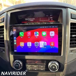 Android Car Multimedia Player For Mitsubishi Pajero Sport V93 V97 V98 V77 V73 ROCKFORD GPS Carplay Navigation Stereo Head Unit